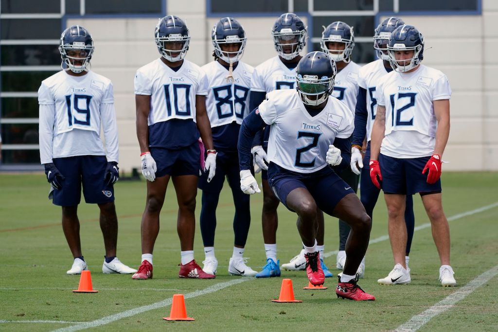Tennessee Titans Wide Receivers Offensive Drills
