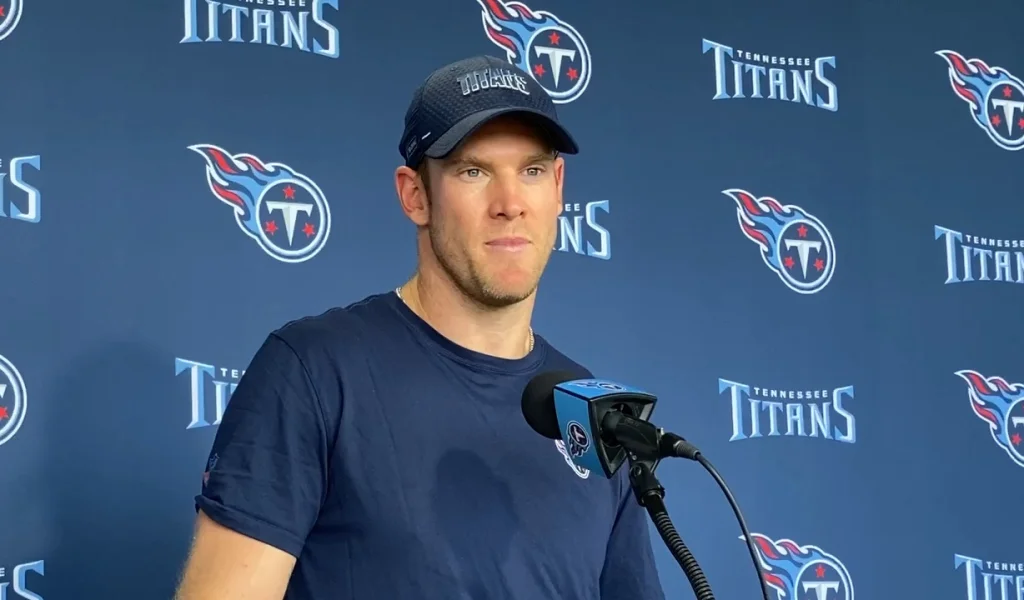Ryan Tannehill Press Conference Photo