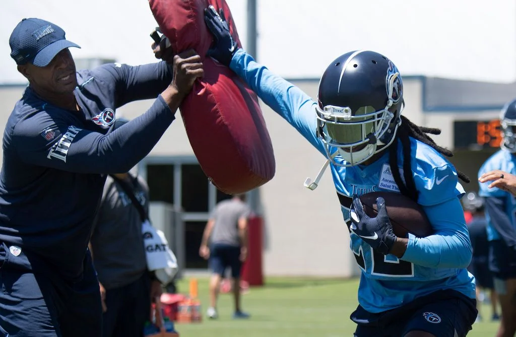 Derrick Henry Running Drills Practice