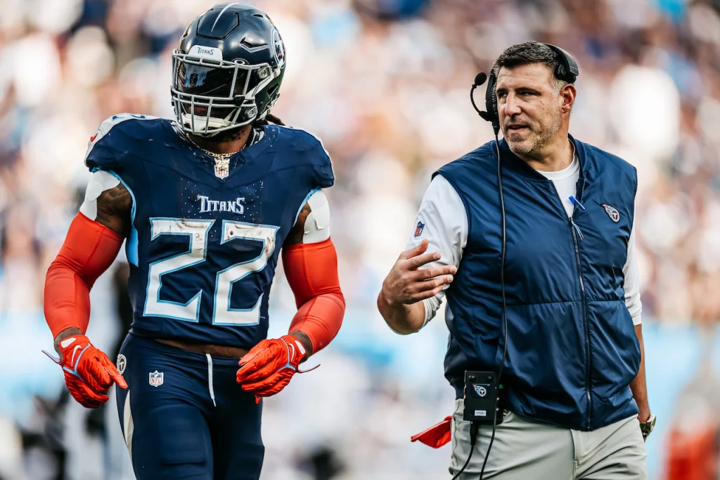 Derrick Henry and Mike Vrabel
