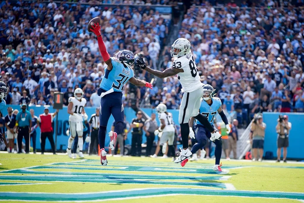 Kevin Byard and Darren Waller