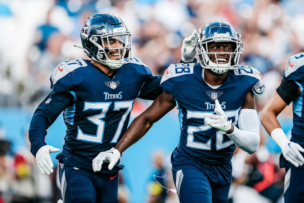 Amani Hooker and Josh Kalu