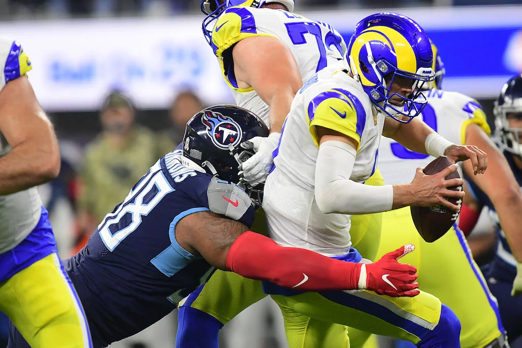 Jeffery Simmons and Matthew Stafford