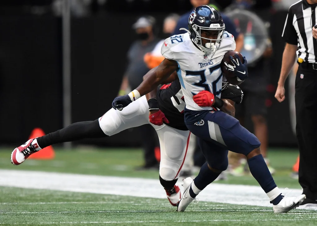 Running Back Darrynton Evans, Tennessee Titans