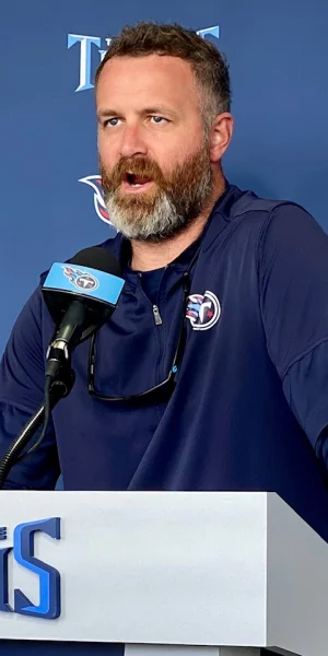Tennessee Titans Defensive Coordinator Shane Bowen