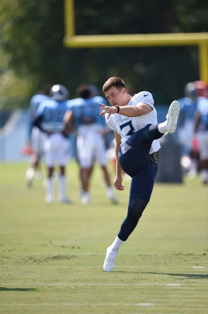 Tennessee Titans Kicker Tucker McCann