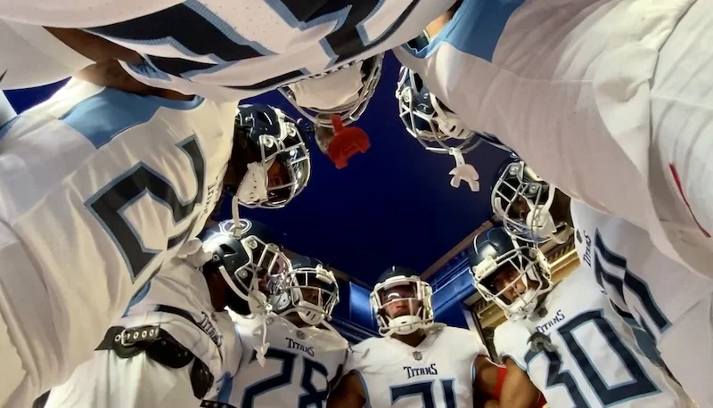 Titans Defensive Backs Circle