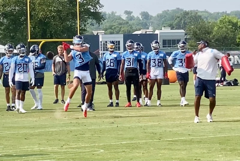 Caleb Farley Defensive Drills Practice