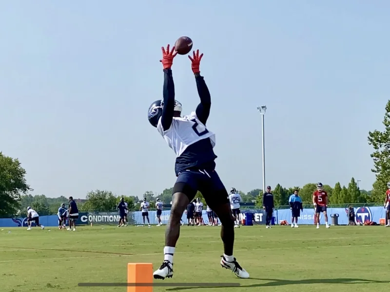 Wide Receiver Julio Jones Catch - Tennessee Titans