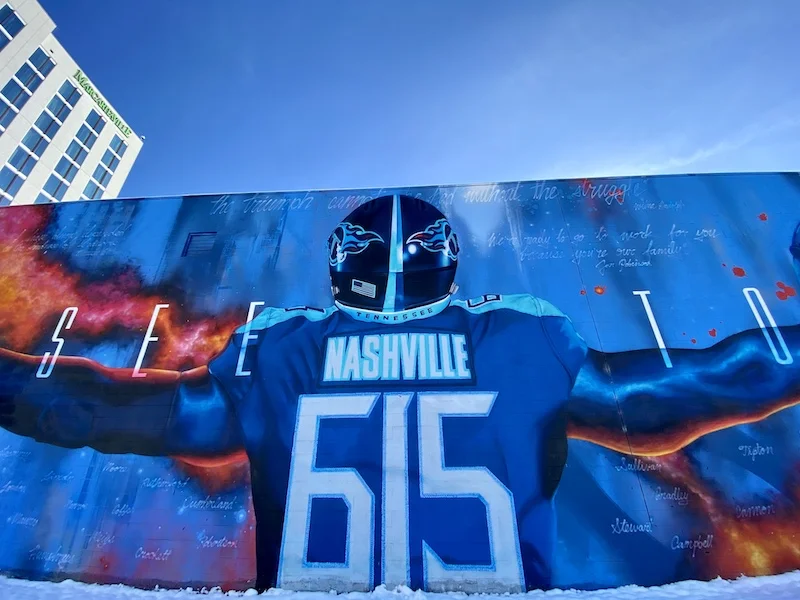 Titans Mural