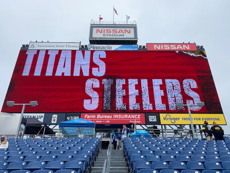 TitansSteelersSign