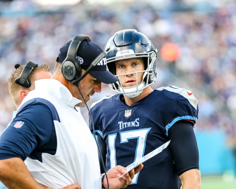 Ryan Tannehill and Mike Vrabel