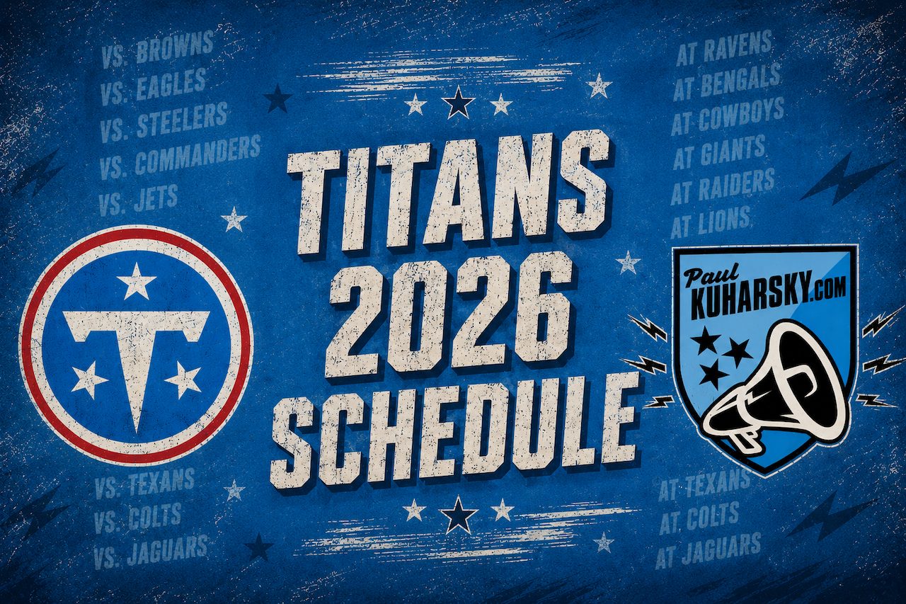 Tennessee Titans 2026 Schedule