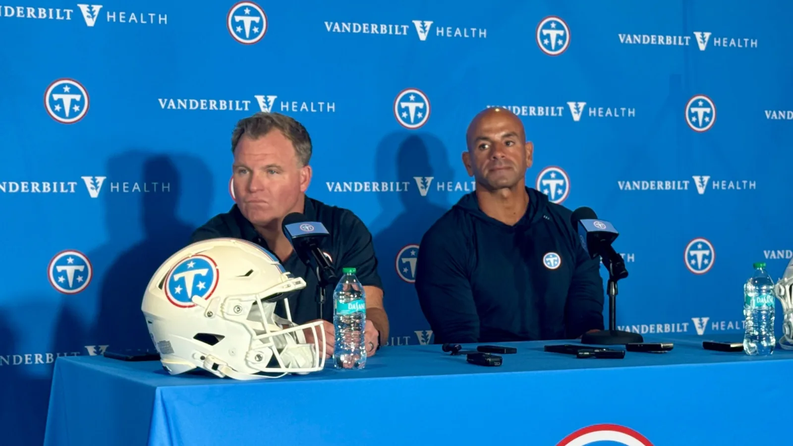 After Titans' Offseason of Hope, Mike Borgonzi Applies Brakes at Start of Camp