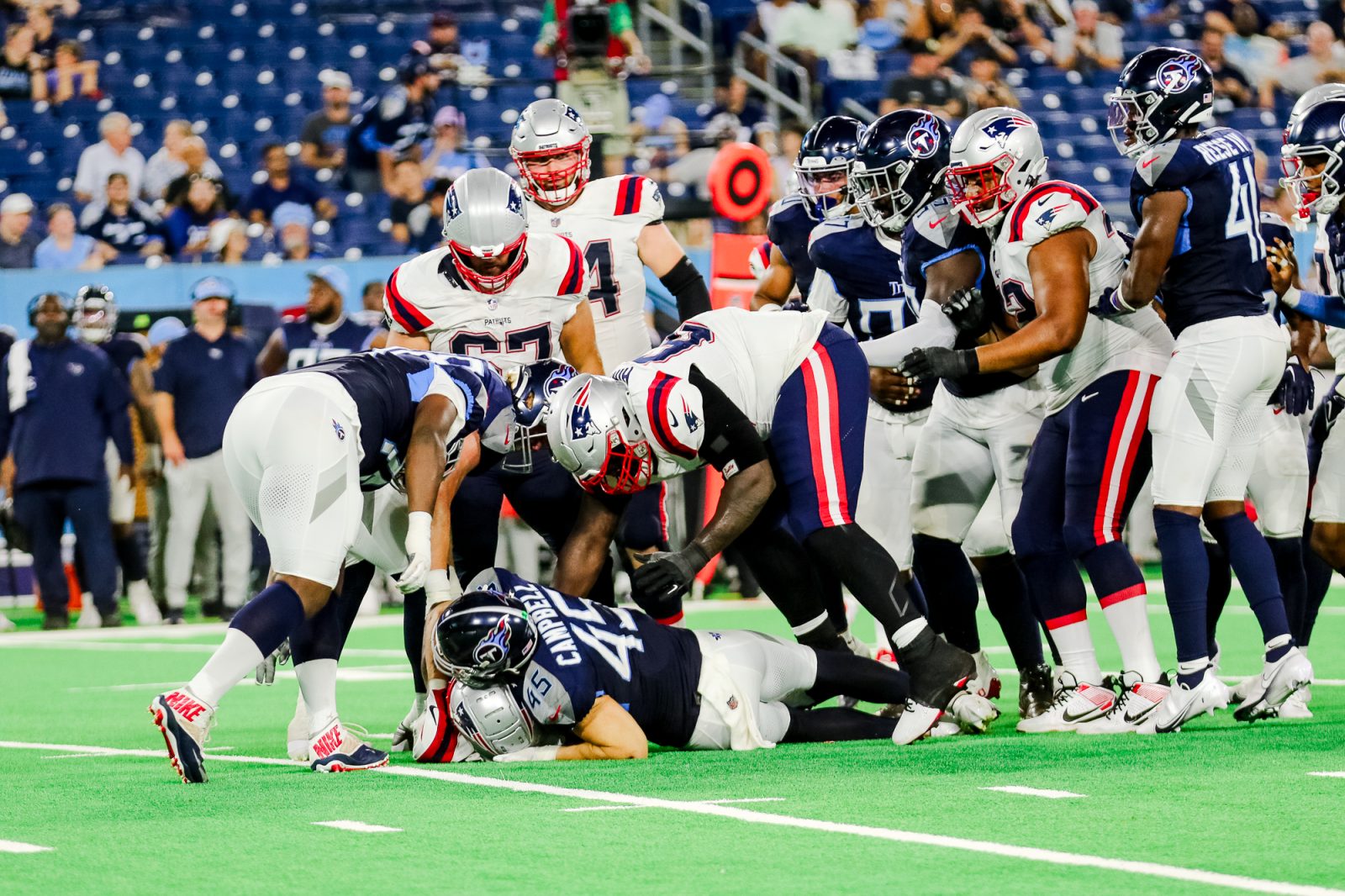 Titans Chance Campbell is Out for the Year with Torn ACL