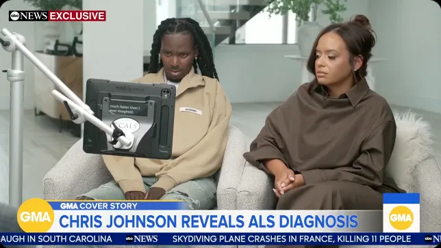 Chris Johnson on ALS Diagnosis: 'I Chose to Fight'