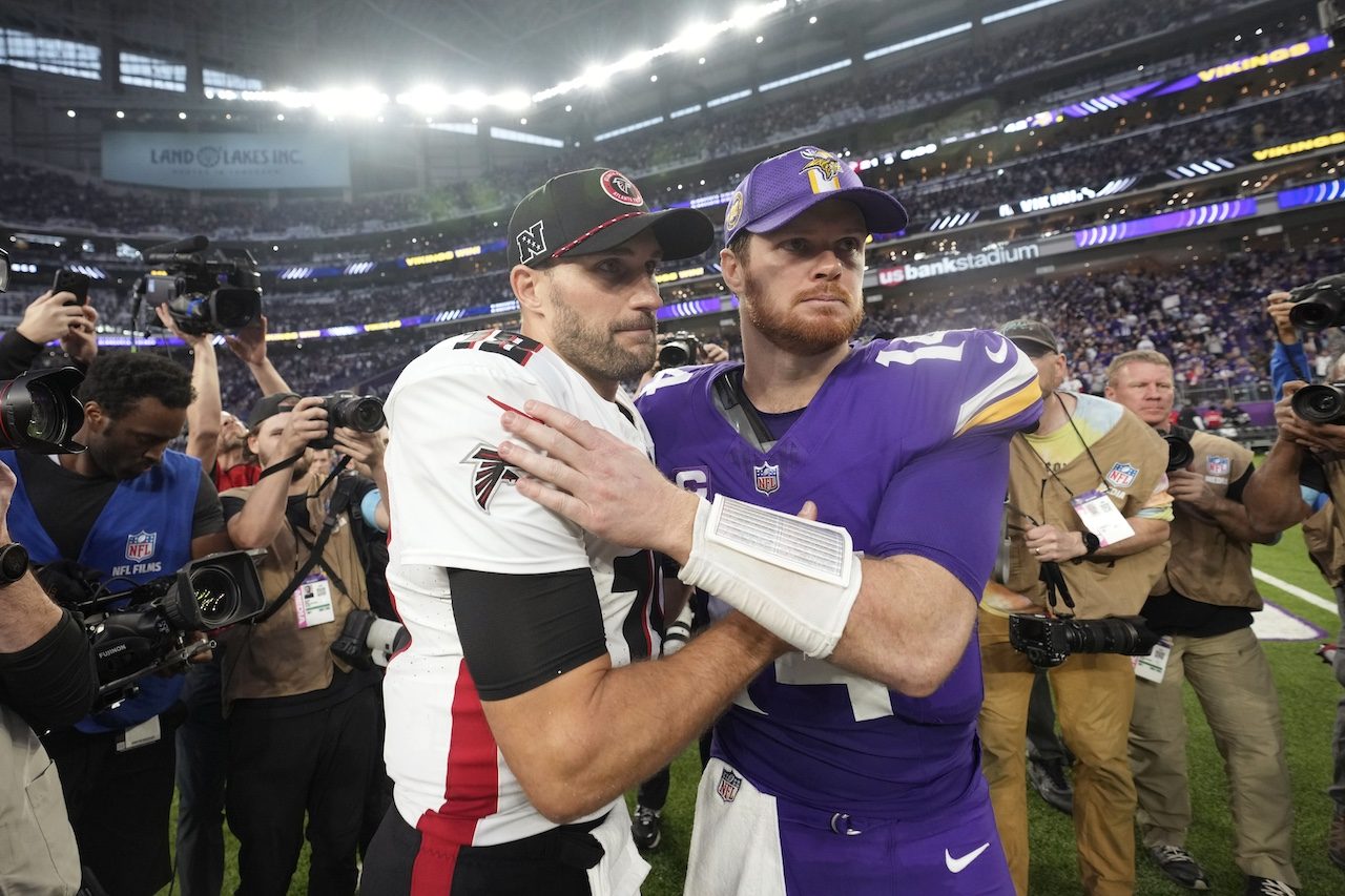 Kirk Cousins and Sam Darnold