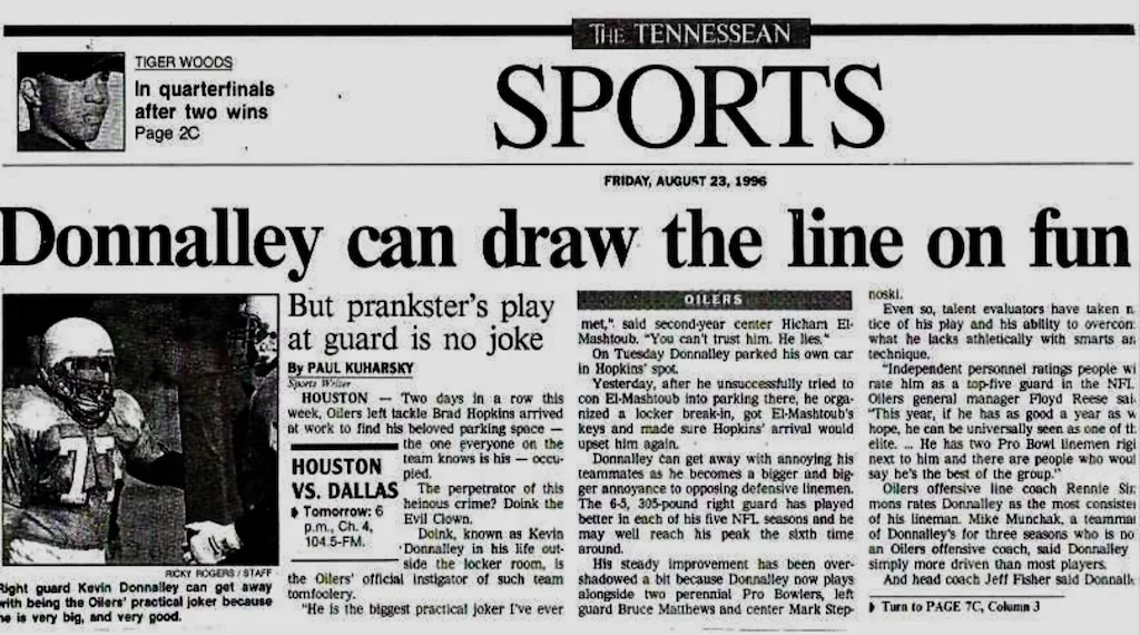 Kuharsky's First Tennessean Story