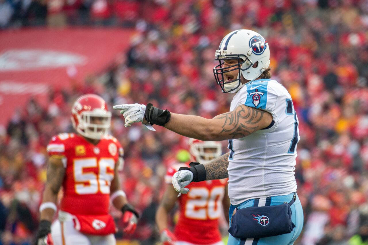 Titans and Taylor Lewan swapped contract proposals Tuesday