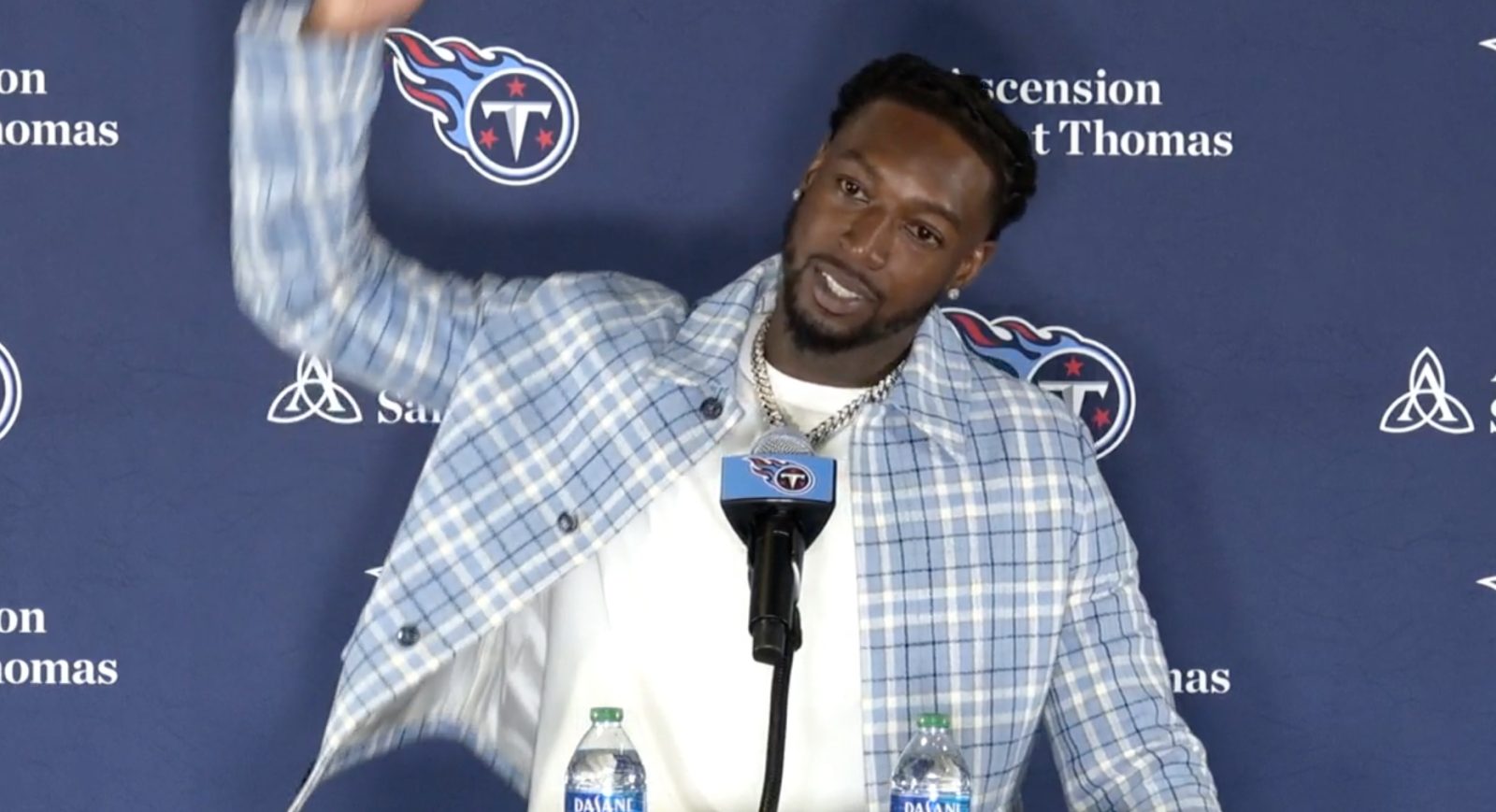 New Titans' WR Calvin Ridley: 'Y'all Got a Player'