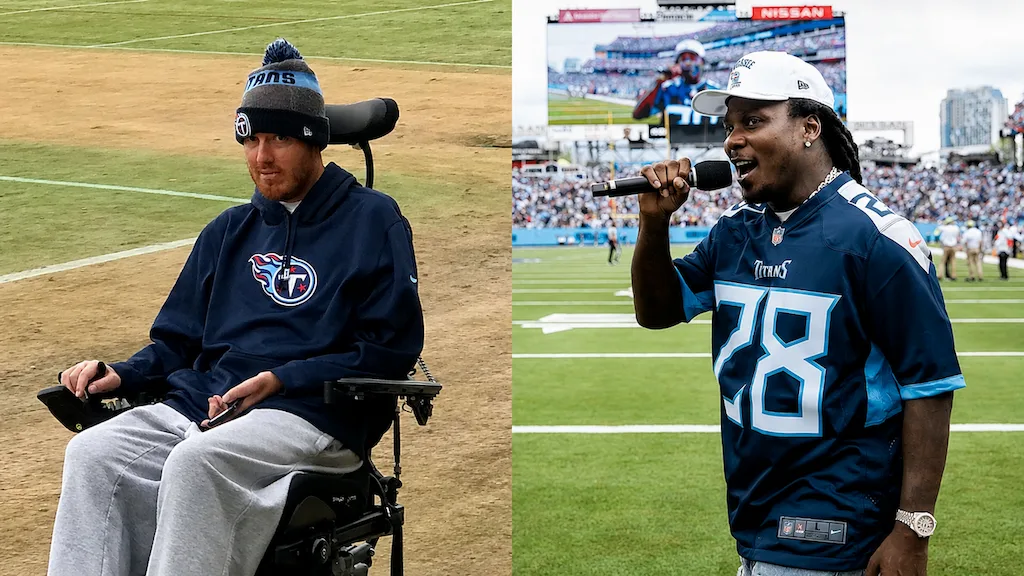 Former Titans Teammate Tim Shaw, Also Battling ALS, Says Chris Johnson Is Inspiring Him