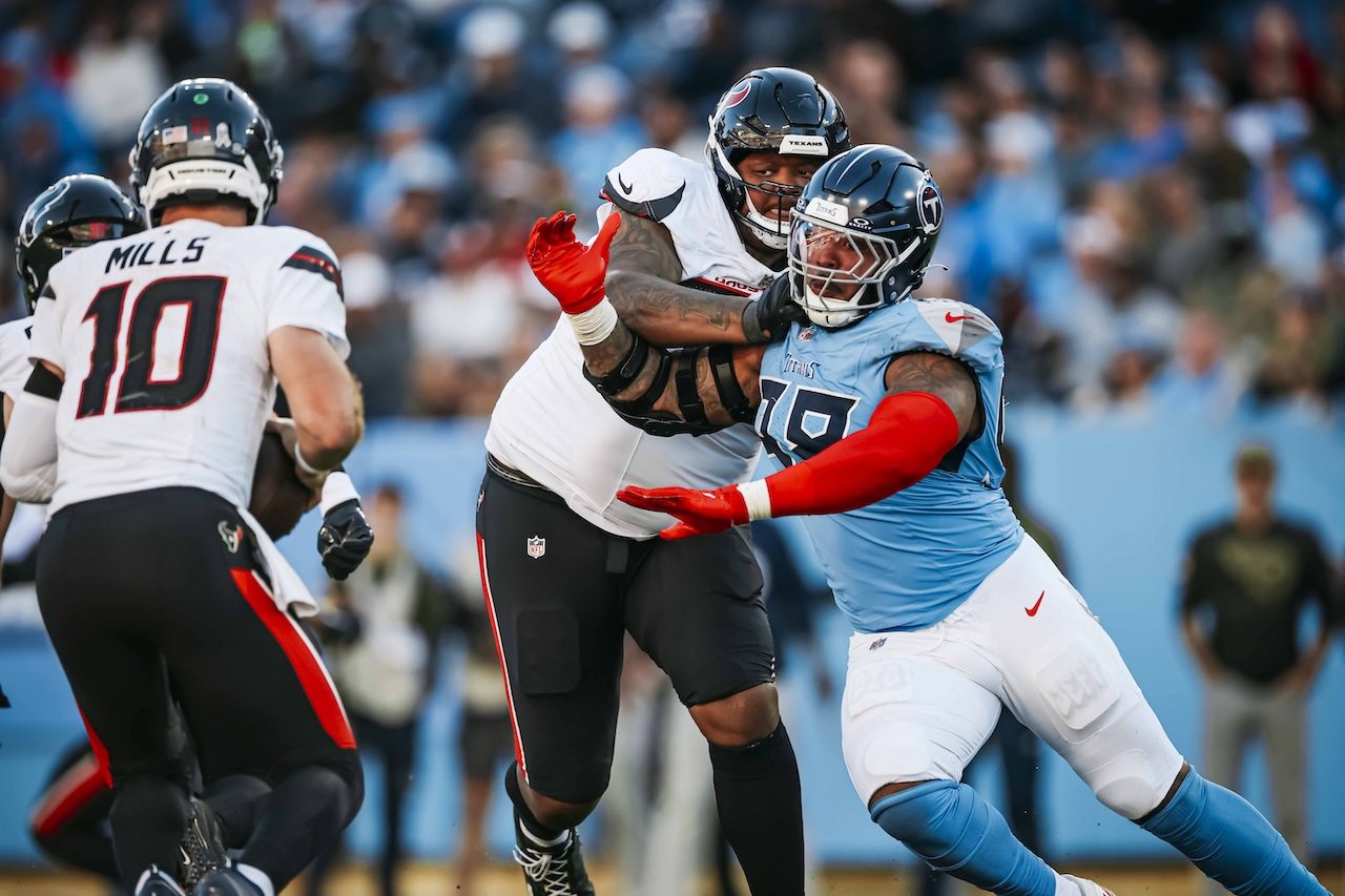 Jeffery Simmons Rising Above NFL Peers With Elite Pass Rush Metrics in Titans Defense