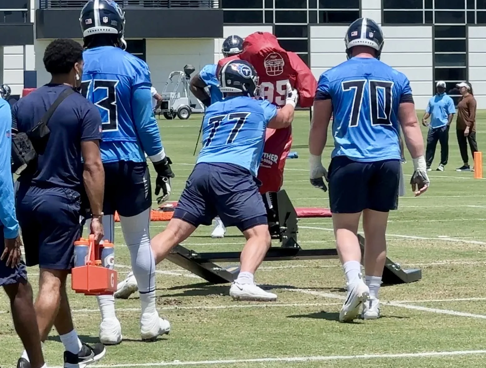 Titans Interior Offensive Line Could Determine Cam Ward's Success In 2026