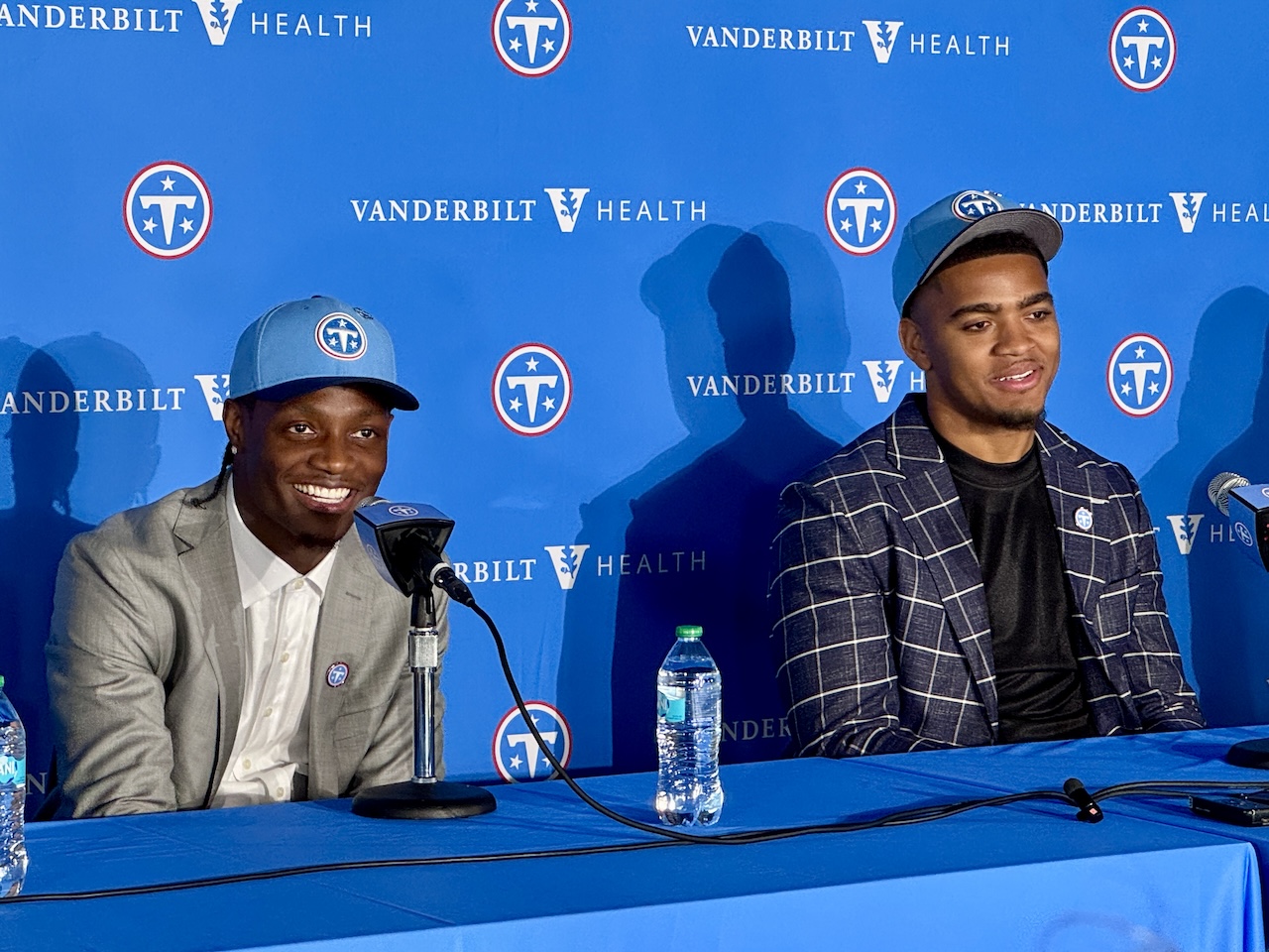 Carnell Tate and Keldric Faulk