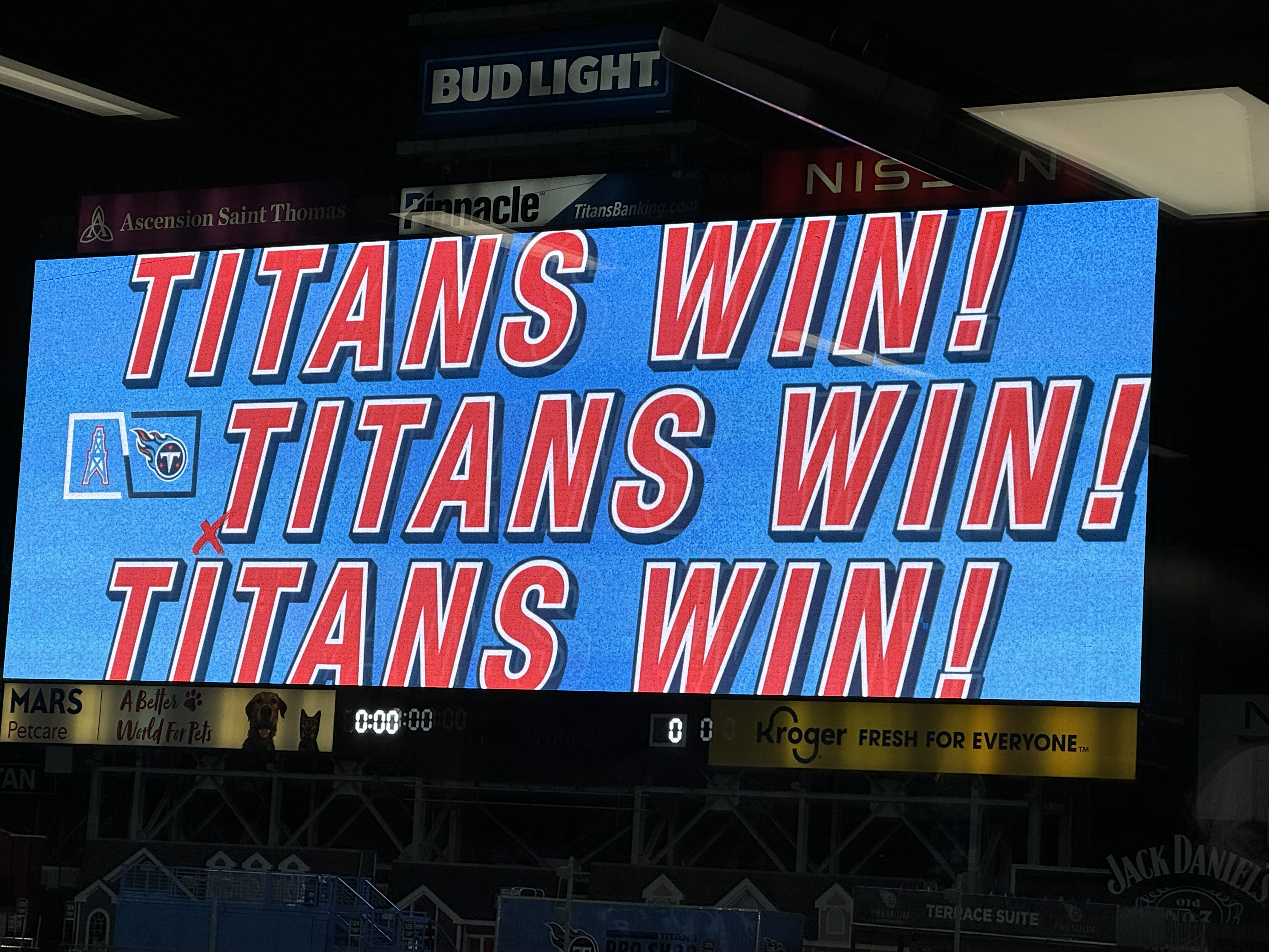 Titans Win