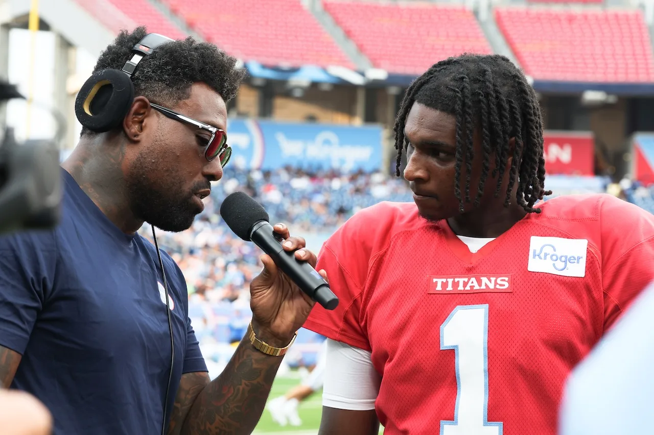 Delanie Walker and Cam Ward
