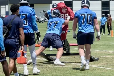 Titans Interior Offensive Line Could Determine Cam Ward's Success In 2026