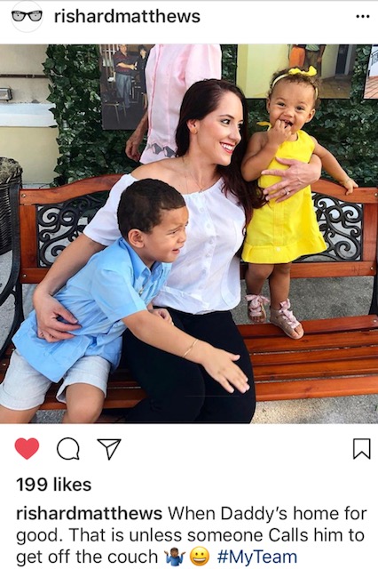 Rishard Matthews' Wife and Children
